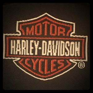 Harley Davidson stretche pants with fringe!